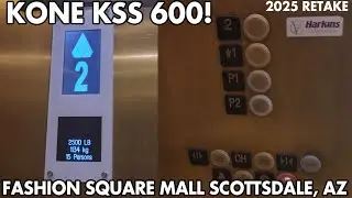 2025 Retake: GOLDEN Kone KSS 600 Ecodisc Elevators @ Gold Garage Fashion Square Mall, Scottsdale, AZ