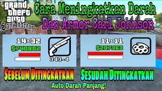Cara Meningkatkan Kesehatan & Armor Carl Johnson Dalam Game GTA San Andreas - Paijo Gaming