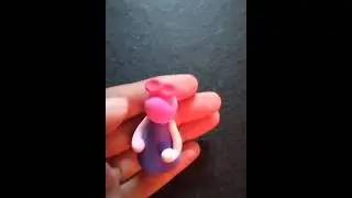 Air dry clay doll making | clay art 🎨