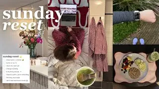 SUNDAY RESET ROUTINE  🫧 voorbereidingen op de nieuwe week 💗