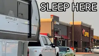 How to Sleep at Loves RV Overnight