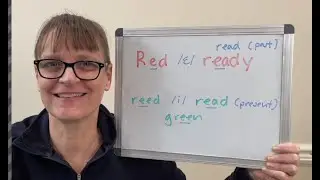 How to Pronounce Red, Ready, Read (present and past tense) (vowel ɛ and i)
