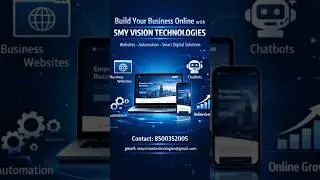 Struggling for customers? Go digital with websites, chatbots & automation! Grow faster today#shorts