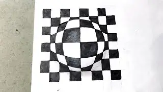 How to Draw 3d Illusion Footballs || Step by Step 3d Drawing on paper @ArtWithND