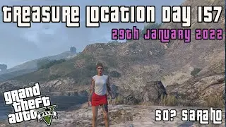 Today&rsquo;s Shipwreck Treasure Chest Location Day 157 | 29th January | GTA ONLINE Frontier Pirate Outfit