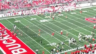 JT Barrett in QB contest vs student 4-18-15