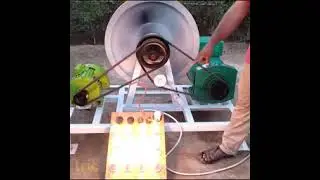 Fuelless generator construction. using flywheel