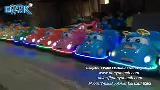 EPARK Super Beetles Bumper Car Amusement Park Kiddie Ride Fiberglass Electric Ride Bumper Cars