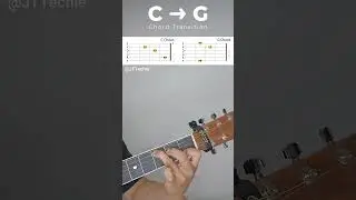 C to G Chord Transition on Guitar