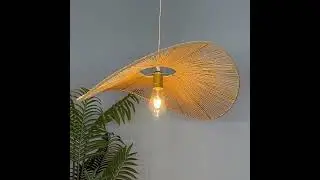 Double White Open-Weave Jute Rope Geometric Chandelier - Zepboo#lightingdesign #pendantlight #home