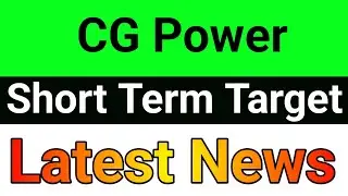 CG Power share🔥cg power share analysis🪀 cg power share latest news