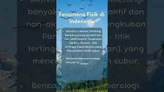 Fenomena Cuaca di Indonesia | #FenomenaCuaca #IklimTropis #BelajarCuaca