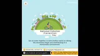 World Pollution Control Day || World Environment Day || Save Earth || Acme Graphix