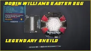 Borderlands: The Pre-Sequel: Best Legendary Shield Robin Williams Easter Egg