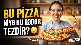 🔥 Hazır Pizza Resepti | 5 Dəqiqədə Ən Asan və Tez Pizza 🍕 