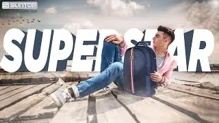 Suntop Superstar 25 Ltr Laptop Backpack (Oxford Blue)
