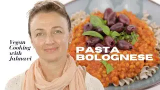 Pasta Bolognese - Vegan Cooking with Jahnavi
