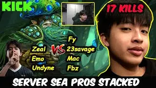 INSANE SEA PRO BATTLE &ndash; 23savage NP + Mac, FBZ vs Emo, Zeal