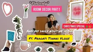 Dekho kya kya mangaya 😃*pintresty* Room Decor Haul | part 1 l Christmas special 🎄🦌🎁