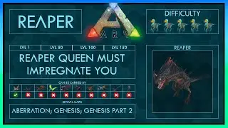 Reaper different Taming Strategies +Trap + Abilities | Full Guide | Ark