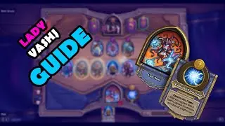 NEW HERO: Lady Vashj LIVE IN HEARTHSTONE - Tips and tricks