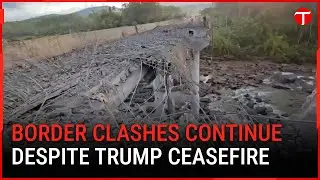 Cambodia government video shows damaged bridges after alleged Thai attack