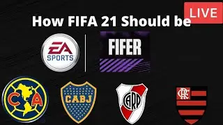 Playing FIFER mod until FIFA 22 Comes out (Career mode) LIVE