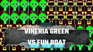 Vineria green vs funboat but all are babies sprunki. 
