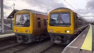 WM: British Rail Class 323 #323240 + #323207 & #323241 leaving Aston
