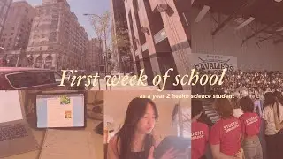 cegep vloggies - come along w me for my first week of school in year 2