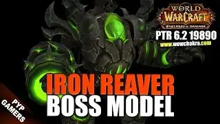 Iron Reaver boss model - Warlords of Draenor PTR Patch 6.2