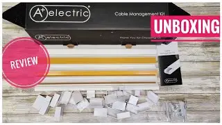 REVIEW A+ ELECTRIC Cable Tray Cord Cover Raceway Organizer HOW TO INSTALL