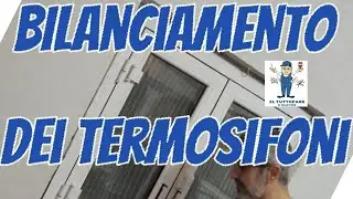Bilanciamento dei termosifoni #idraulica #termosifoni #riscaldamento #tutorial #faidate #tuttofare