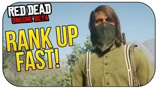 How to RANK UP FAST (SOLO) in Red Dead Online!