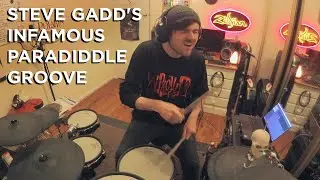 Daniel Furnari - THE STEVE GADD PARADIDDLE GROOVE [Cover on Roland TD-30]