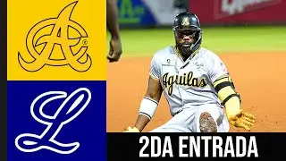 AGUILAS VS LICEY l AGUILAS HACE 3 CARRERAS VS ABREU l LIDOM 2025