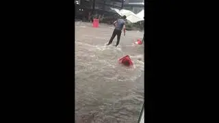 Adana'da Son Dakika- Sel - Felaket - 19 Haziran 2020 - Şiddetli Yağmur - Pazarcılar Mahvoldu