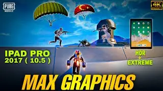 Ipad pro 2017 pubg test with max graphics | ipad pro 2017 pubg test