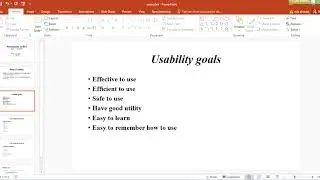 what is usability and goals