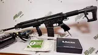 HPA experts - HP airsoft presents: M4 (KA) with RAVEN EMHPA ENGINE