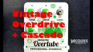Overtube Overdrive w/ Cascade | Jacques Pedals