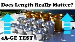 Ultimate 4AGE Trumpet Test! 100mm vs 75mm vs 50mm Test and Review