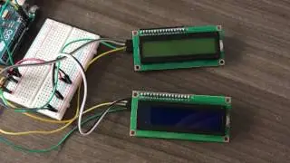 LCD: simultaneous display and backlight control