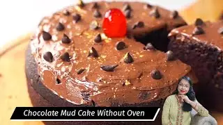 Chocolate Mud Cake Without Oven | बिना ओवन के चॉकलेट मड केक | CRK Recipes