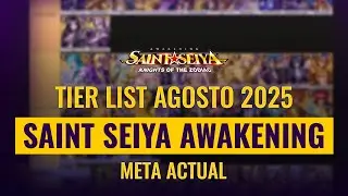 🔥 Tier List PVP AGOSTO Saint Seiya Awakening: ¡Prepárate para el Aniversario! 🔥
