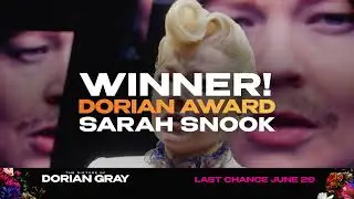The Picture of Dorian Gray - Starring Tony Award Winner Sarah Snook. Thru June 29 Only