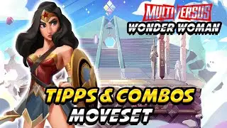Wonder Woman Moveset, Combos & Tipps Multiversus #multiversus #multiversusgameplay #wonderwoman