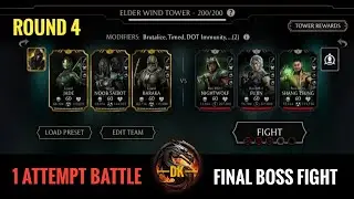 Elder Wind Tower 200▪️Round 4 🎮 Mortal Kombat Mobile▫️MK Mobile #mortalkombatmobile #mkmobile #mkm