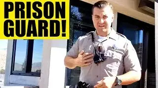 LICKING A PRISON - GUARD WATCHES!!