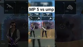 mp5 vs ump gun test #pr2155 #ffgunpower #freefireclips #ump #mp5lover
